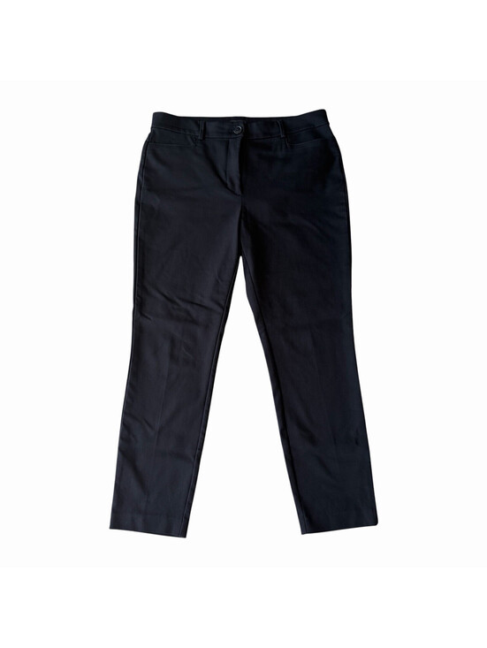 LOFT Pants - LOFT Women’s Black Flat Front Solid Dress Pants Skinny Leg Stretch Pockets